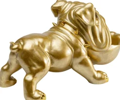 KARE Deko Figur Hungry Dog Gold 37cm