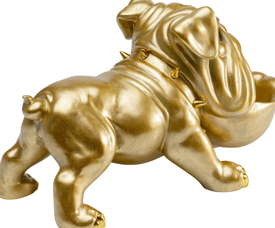 KARE Deko Figur Hungry Dog Gold 37cm