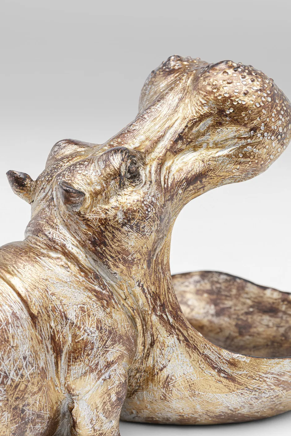 KARE Deko Figur Hungry Hippo 27cm