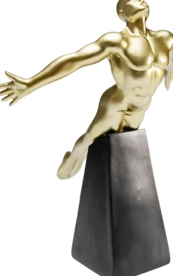 KARE Deko Figur Jumper Gold 37cm