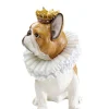 KARE Deko Figur King Dog Braun 29cm