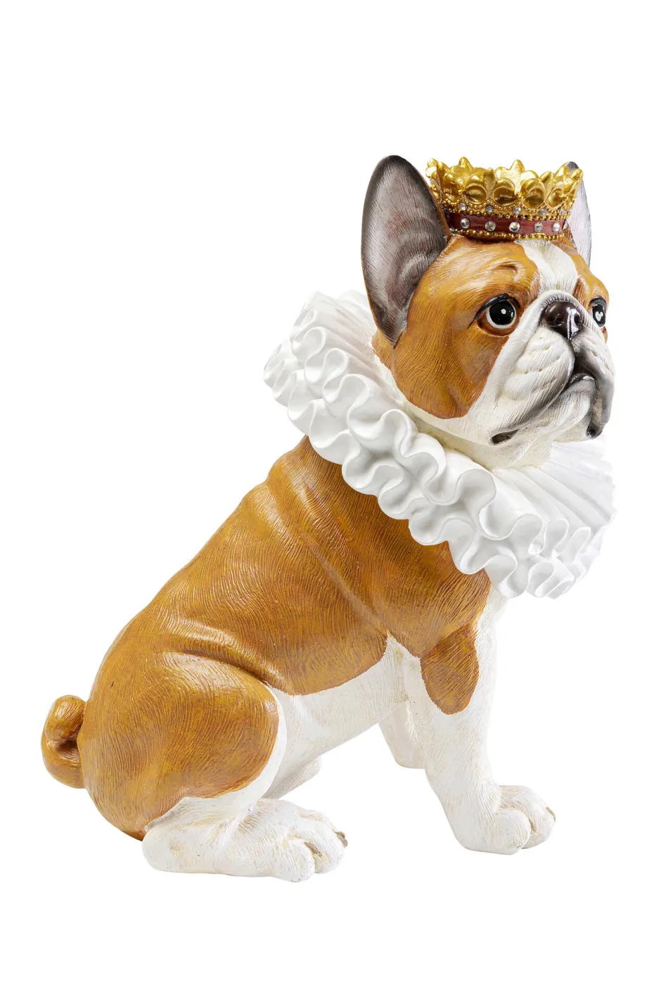 KARE Deko Figur King Dog Braun 29cm