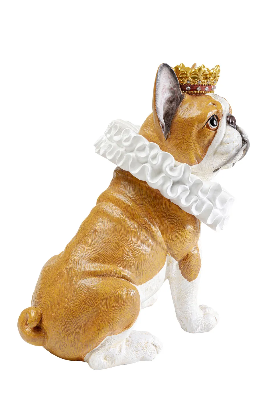 KARE Deko Figur King Dog Braun 29cm