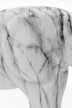 KARE Deko Figur Leopard Marble 95cm