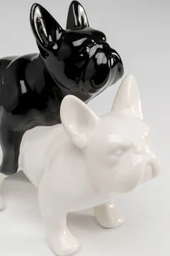 KARE Deko Figur Love Dogs Schwarz
