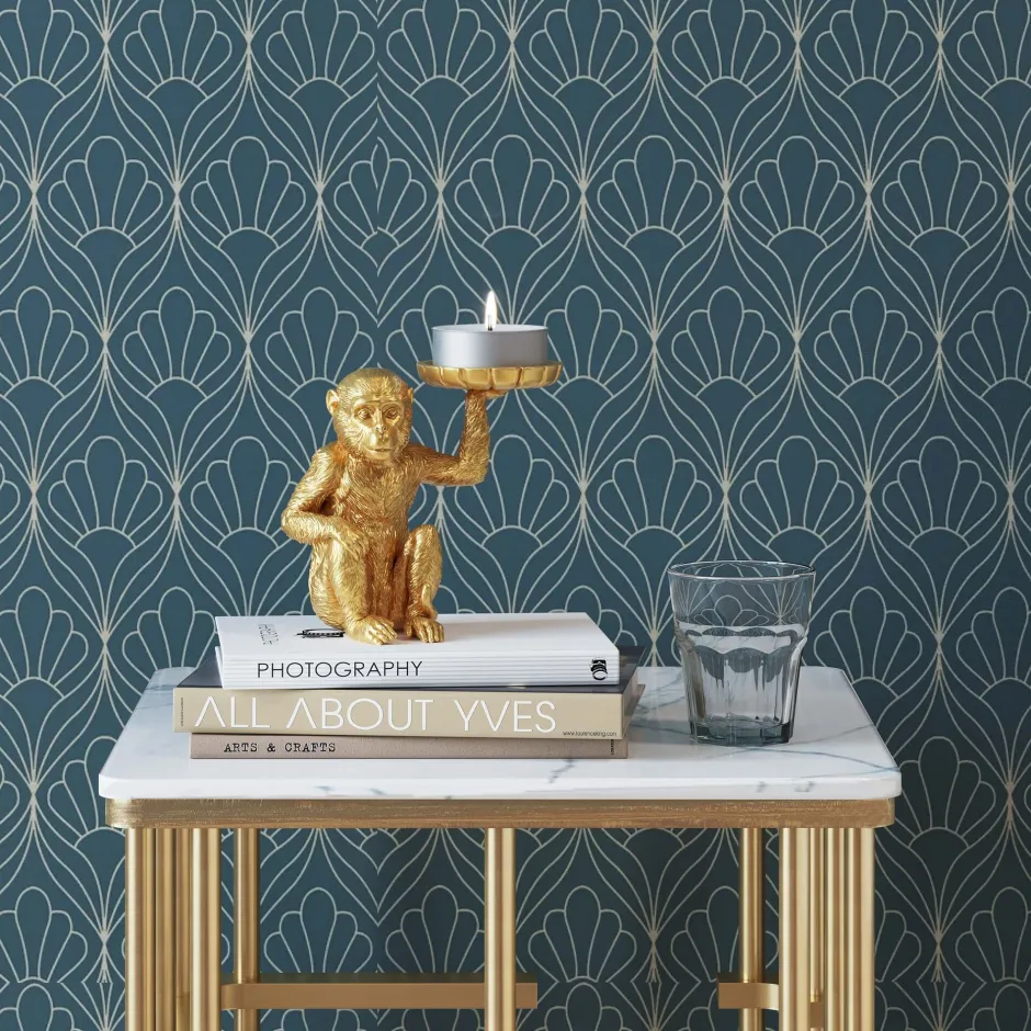 KARE Deko Figur Monkey Tealight Holder 11cm