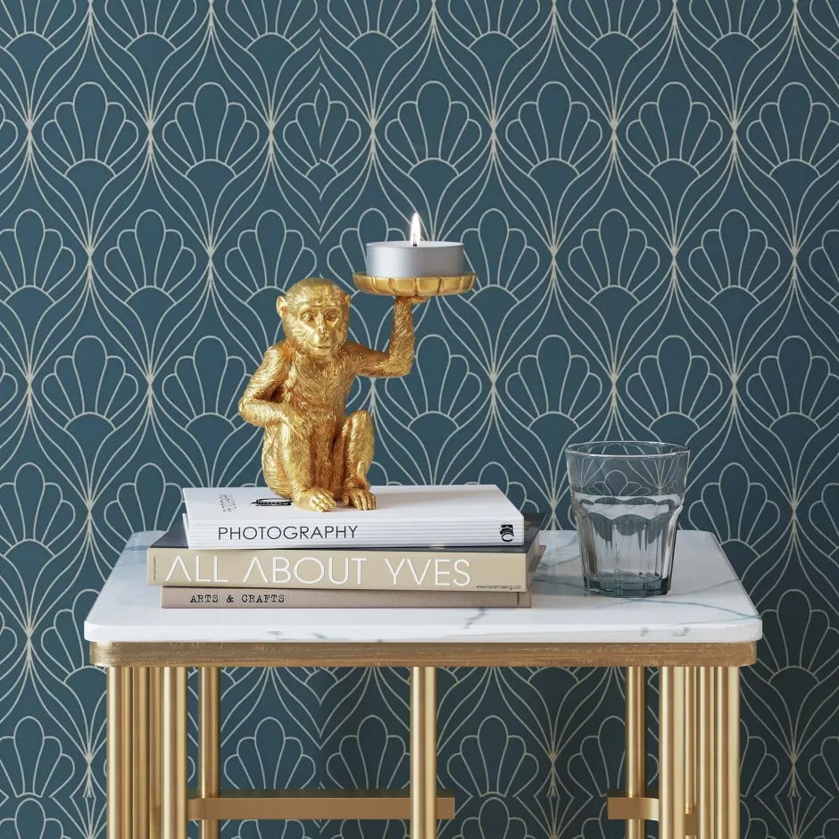 KARE Deko Figur Monkey Tealight Holder 11cm