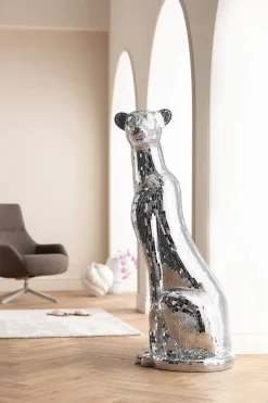 KARE Deko Figur Mosaik Welcome Panther Rechts XL 150cm
