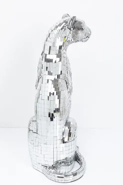 KARE Deko Figur Mosaik Welcome Panther Rechts XL 150cm