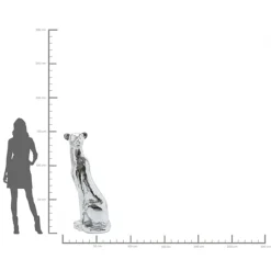 KARE Deko Figur Mosaik Welcome Panther Rechts XL 150cm