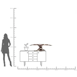 KARE Deko Figur Nude Man Bow 137cm