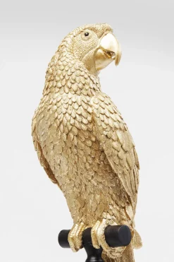 KARE Deko Figur Parrot Gold 116cm