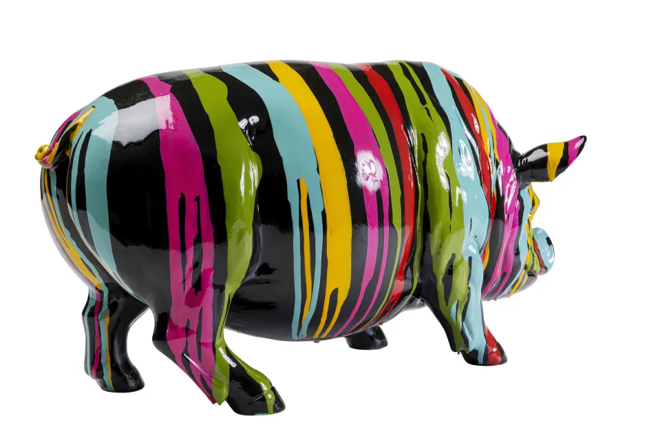 KARE Deko Figur Pig Holi 22cm