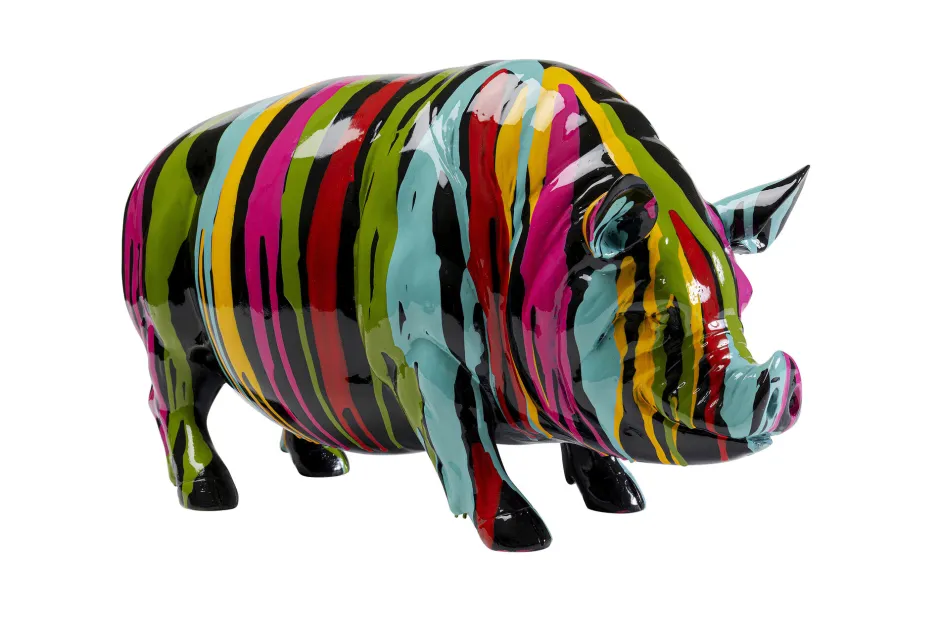 KARE Deko Figur Pig Holi 22cm