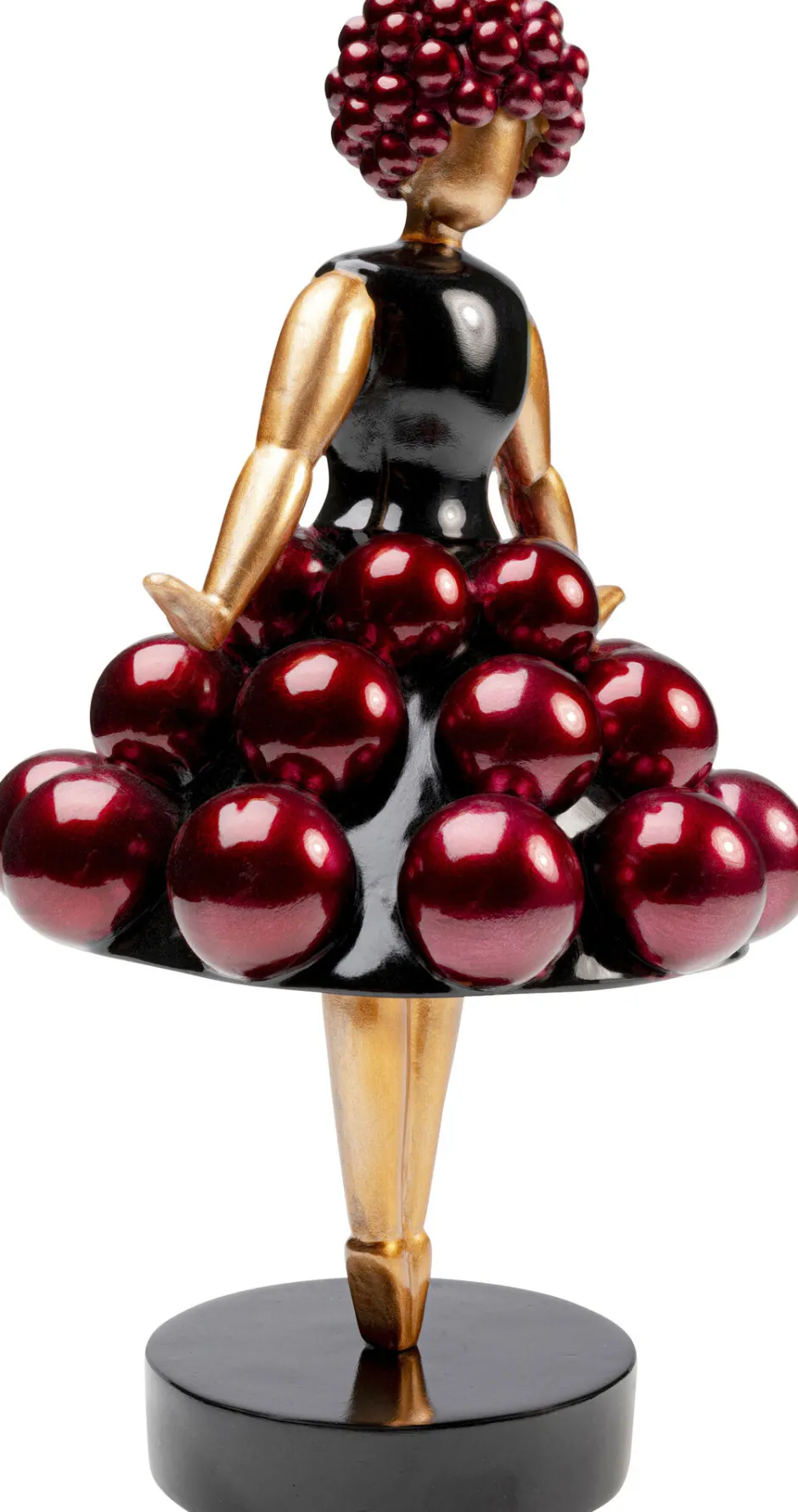 KARE Deko Figur Primaballerina Pom Lila 35cm