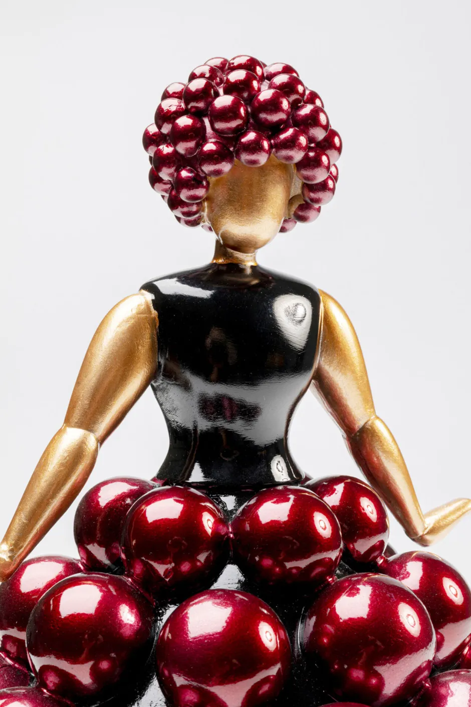 KARE Deko Figur Primaballerina Pom Lila 35cm