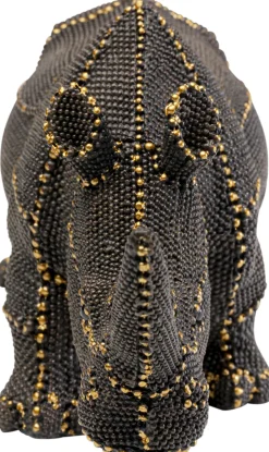 KARE Deko Figur Rhino Rivets Pearls 26cm
