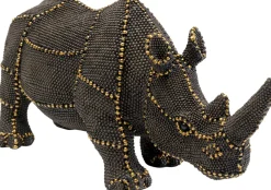 KARE Deko Figur Rhino Rivets Pearls 26cm