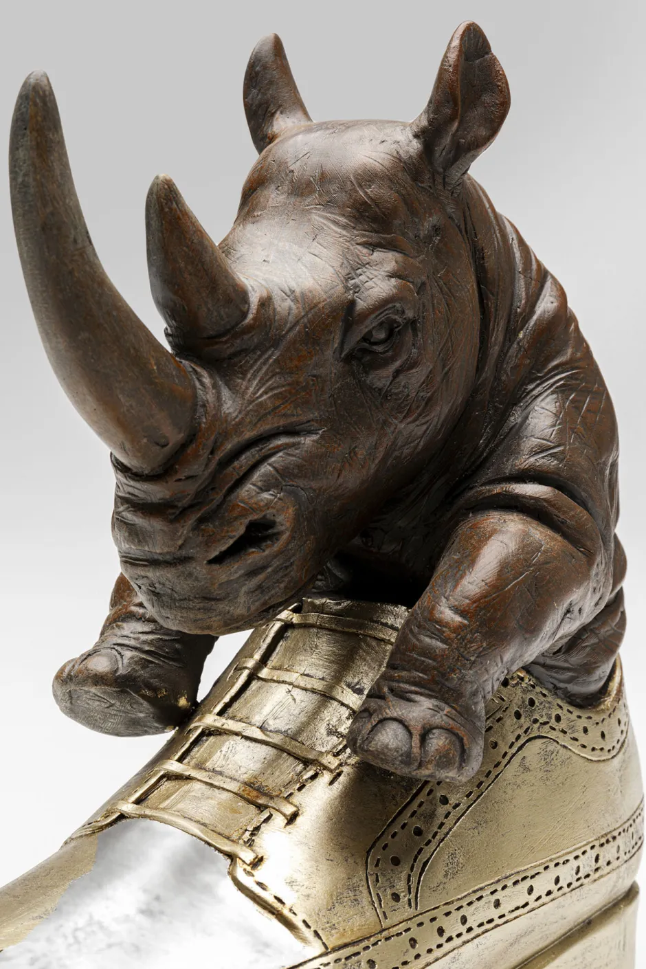 KARE Deko Figur Rhino Shoe Fetish 28cm
