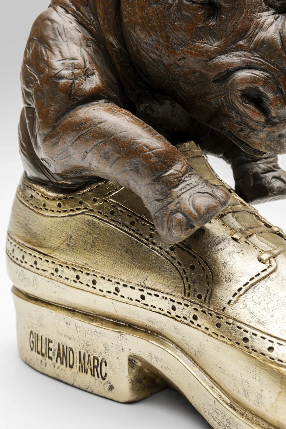 KARE Deko Figur Rhino Shoe Fetish 28cm