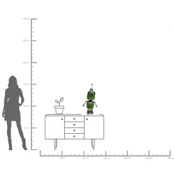 KARE Deko Figur Robot Peter 71cm