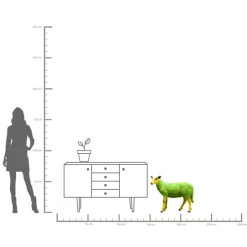 KARE Deko Figur Sheep Colore Green