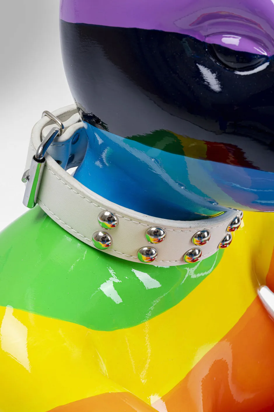 KARE Deko Figur Sitting Rabbit Rainbow 80