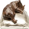 KARE Deko Figur Sleeping Rhino 37cm