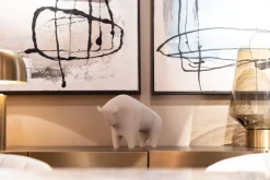 KARE Deko Figur Soft Bull 21cm