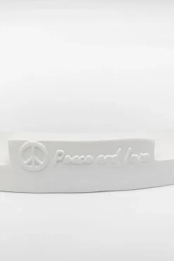 KARE Deko Figur Street Art Bouquet Weiß 27cm