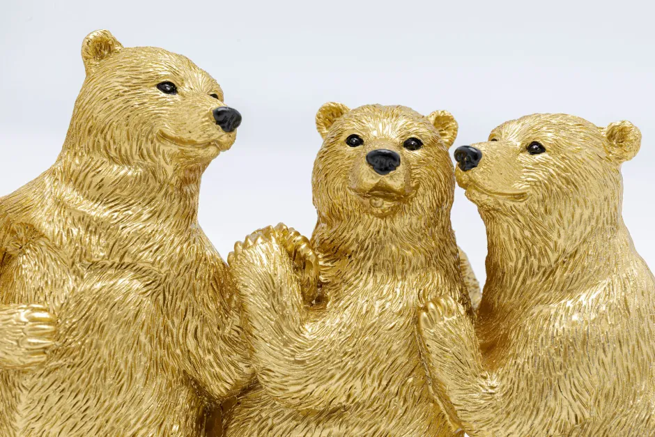 KARE Deko Figur Tipsy Dancing Bears 14cm