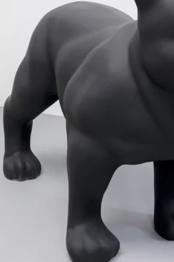 KARE Deko Figur Toto Teen Schwarz Matt 90cm