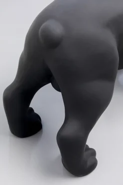 KARE Deko Figur Toto Teen Schwarz Matt 90cm