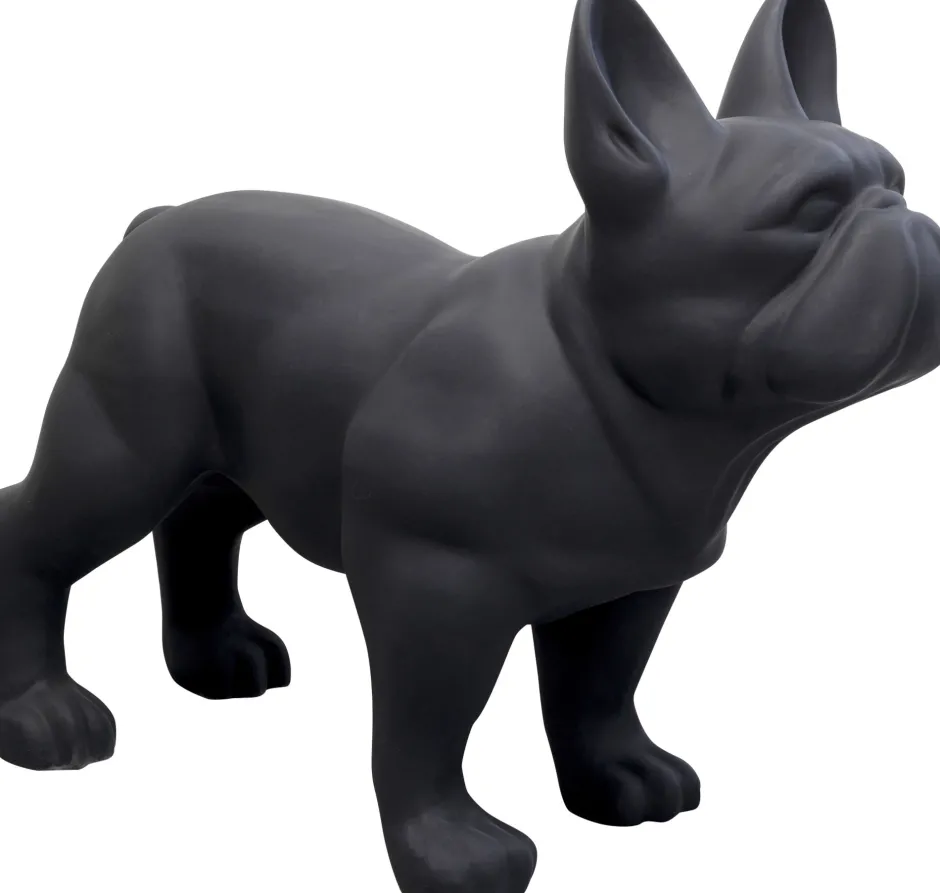 KARE Deko Figur Toto Teen Schwarz Matt 90cm