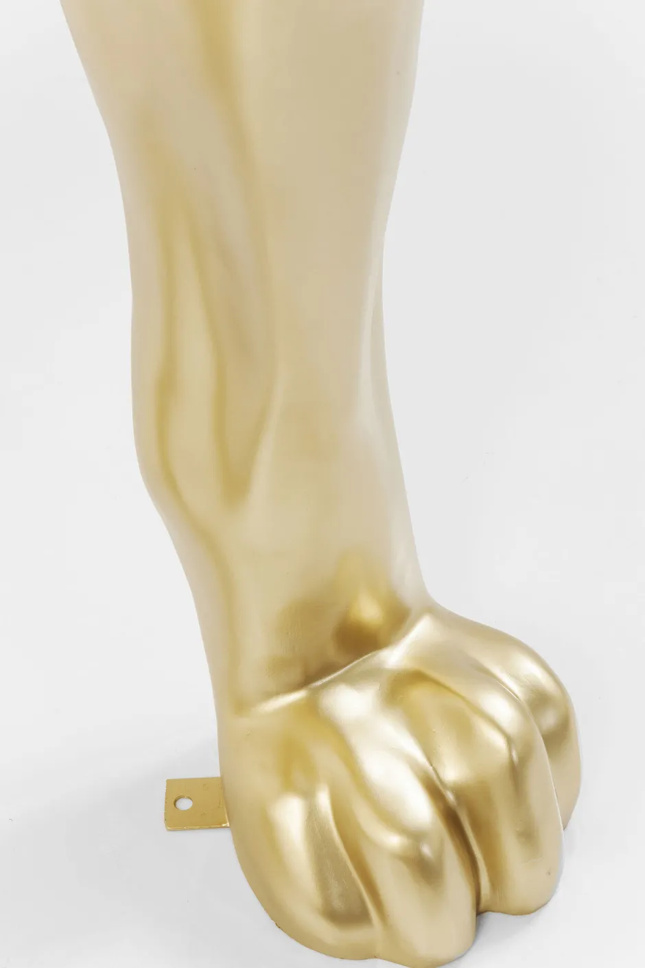 KARE Deko Figur Toto XL Gold 180cm