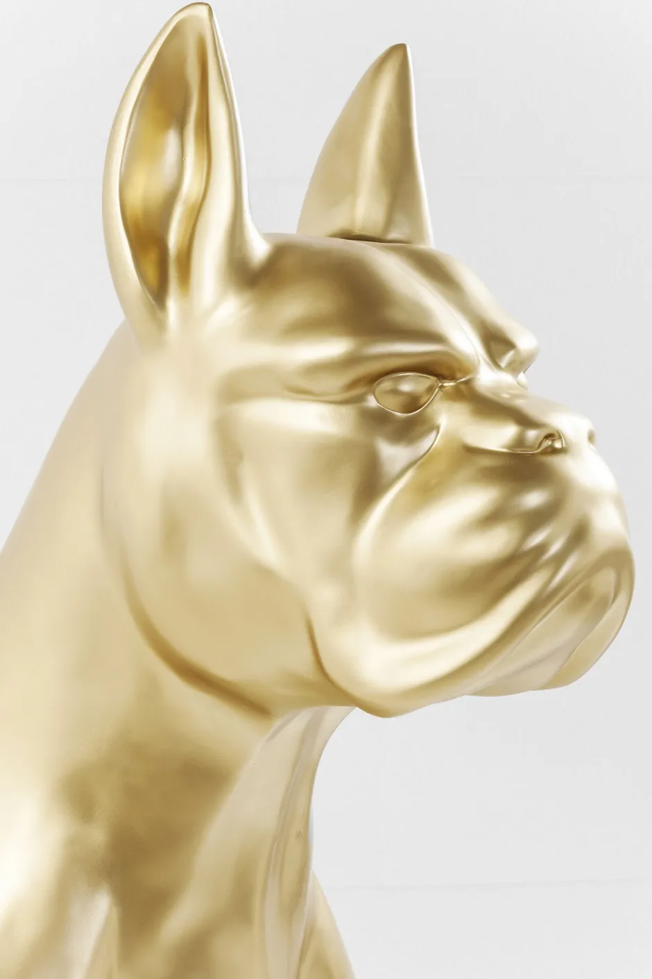 KARE Deko Figur Toto XL Gold 180cm