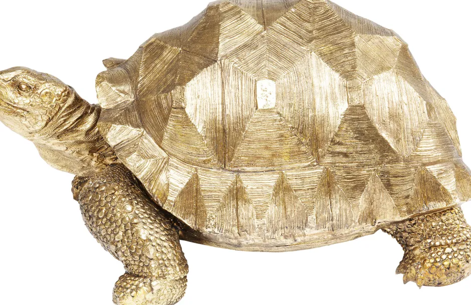 KARE Deko Figur Turtle Gold Medium 40cm