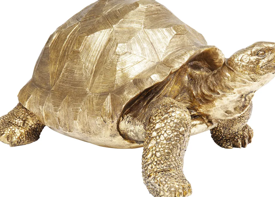 KARE Deko Figur Turtle Gold Medium 40cm
