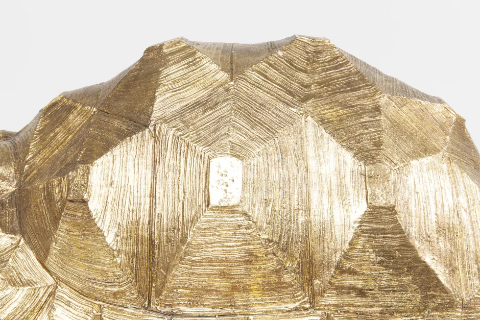 KARE Deko Figur Turtle Gold Medium 40cm