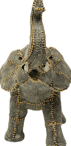KARE Deko Figur Walking Elephant Pearls 24cm