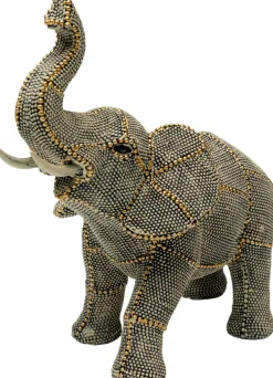 KARE Deko Figur Walking Elephant Pearls 24cm