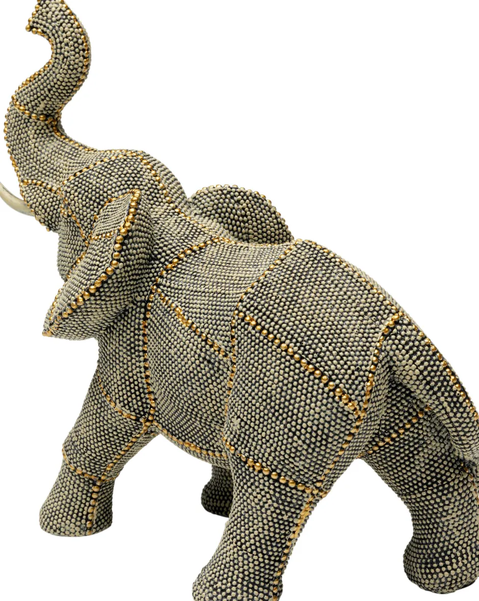 KARE Deko Figur Walking Elephant Pearls 24cm