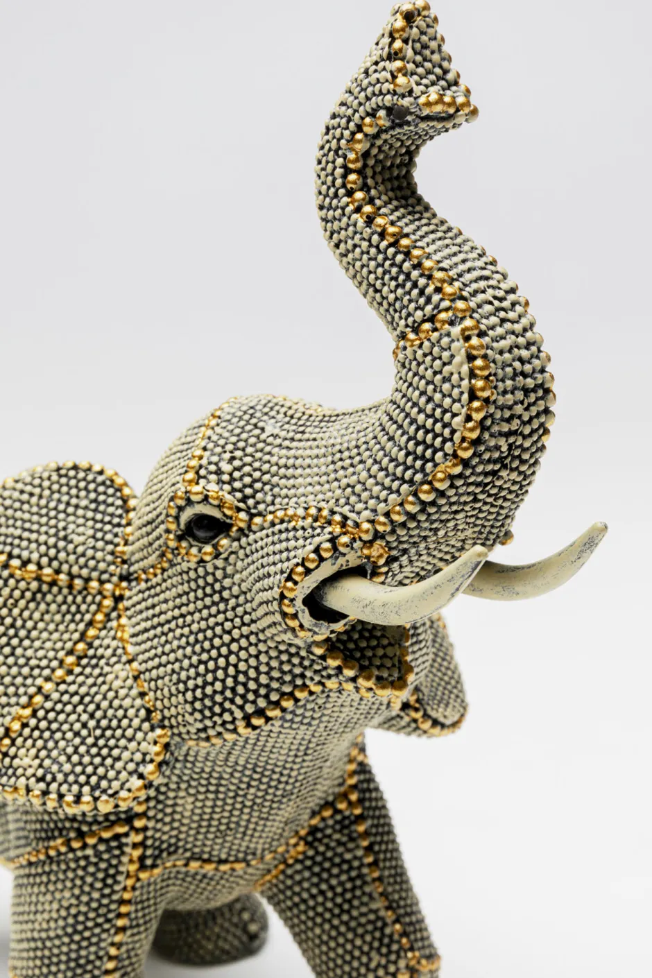 KARE Deko Figur Walking Elephant Pearls 24cm