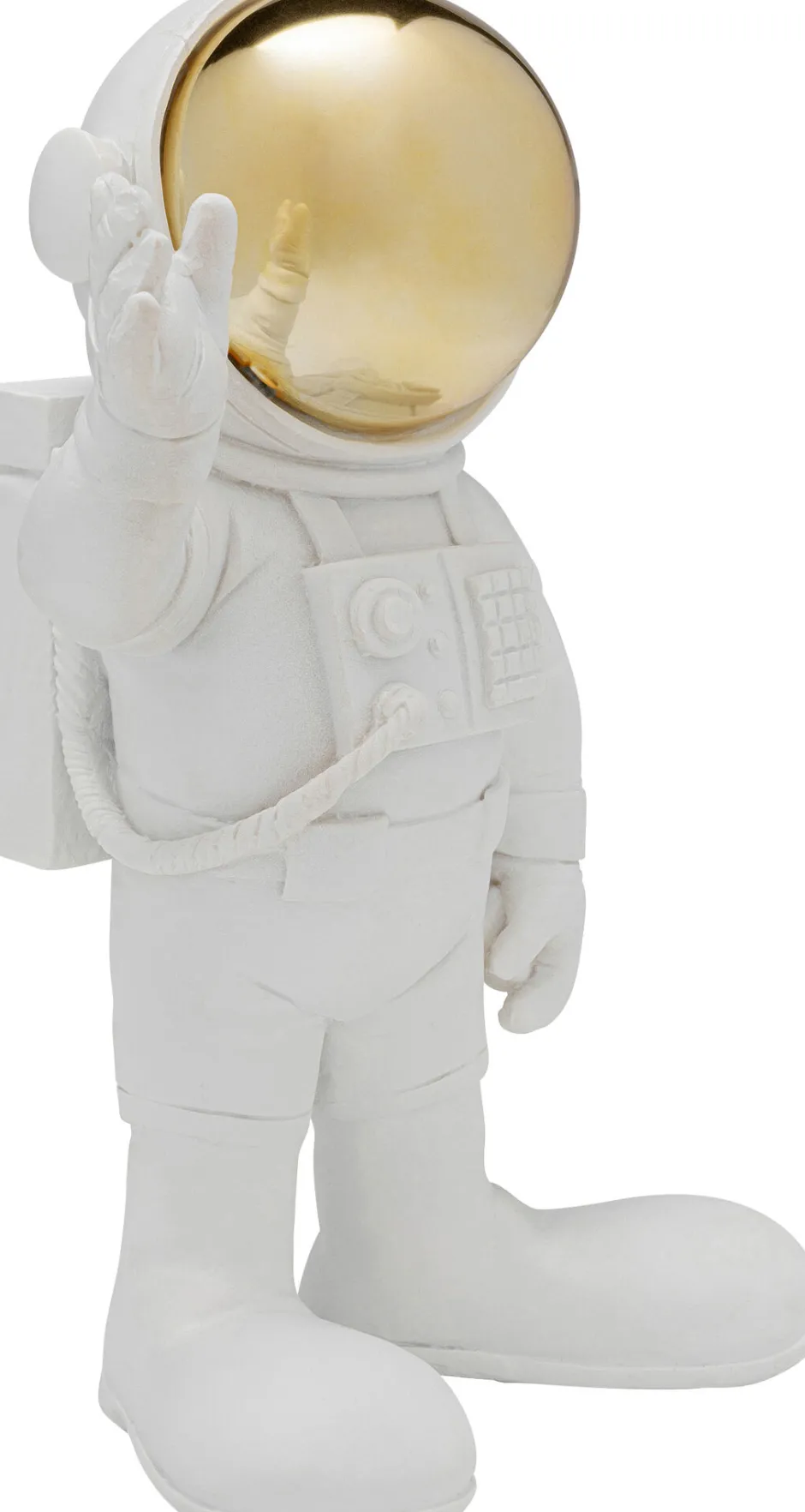 KARE Deko Figur Welcome Astronaut Weiß 27cm