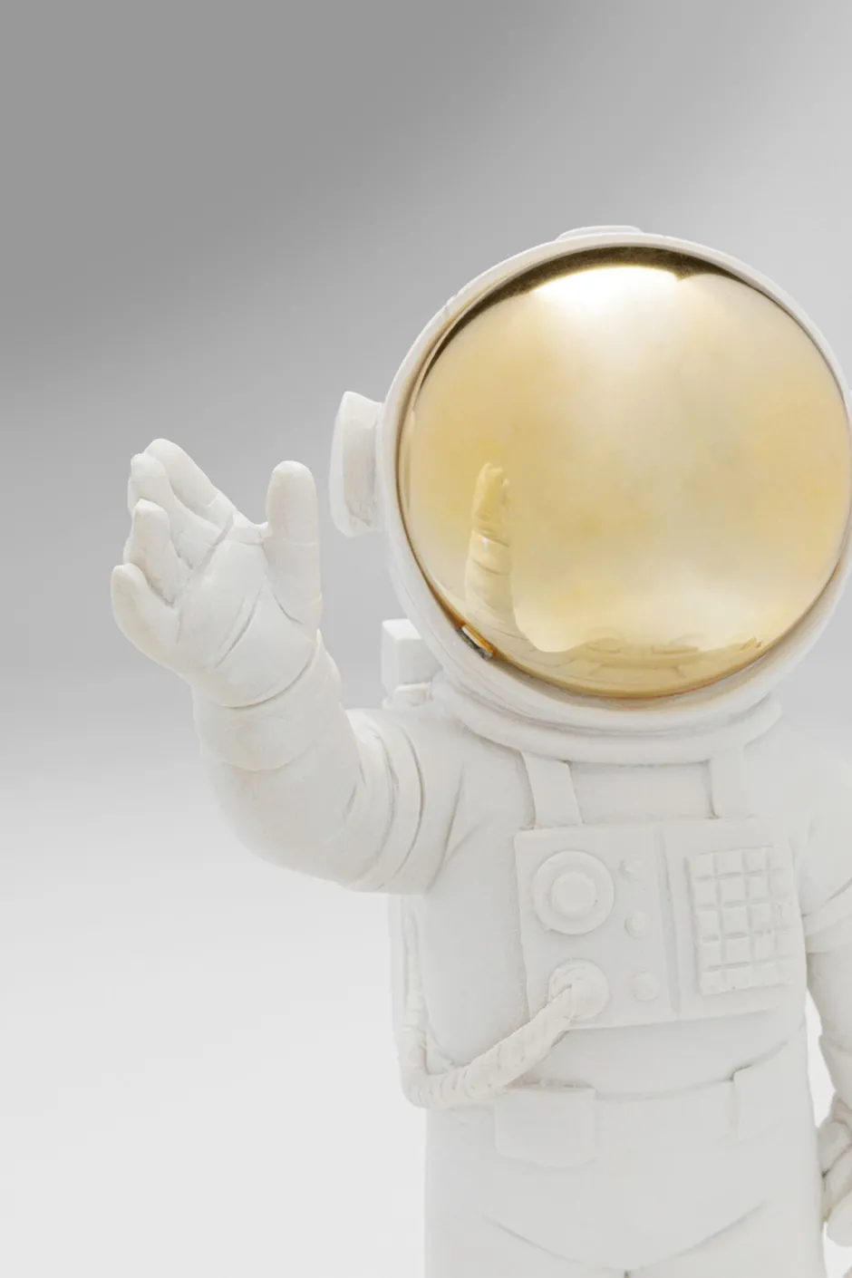 KARE Deko Figur Welcome Astronaut Weiß 27cm