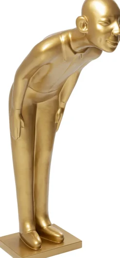 KARE Deko Figur Welcome Guests Gold XL