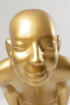KARE Deko Figur Welcome Guests Gold XL