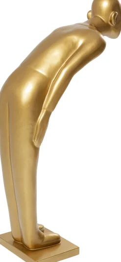 KARE Deko Figur Welcome Guests Gold XL