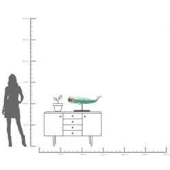 KARE Deko Figur Whale Base 77cm