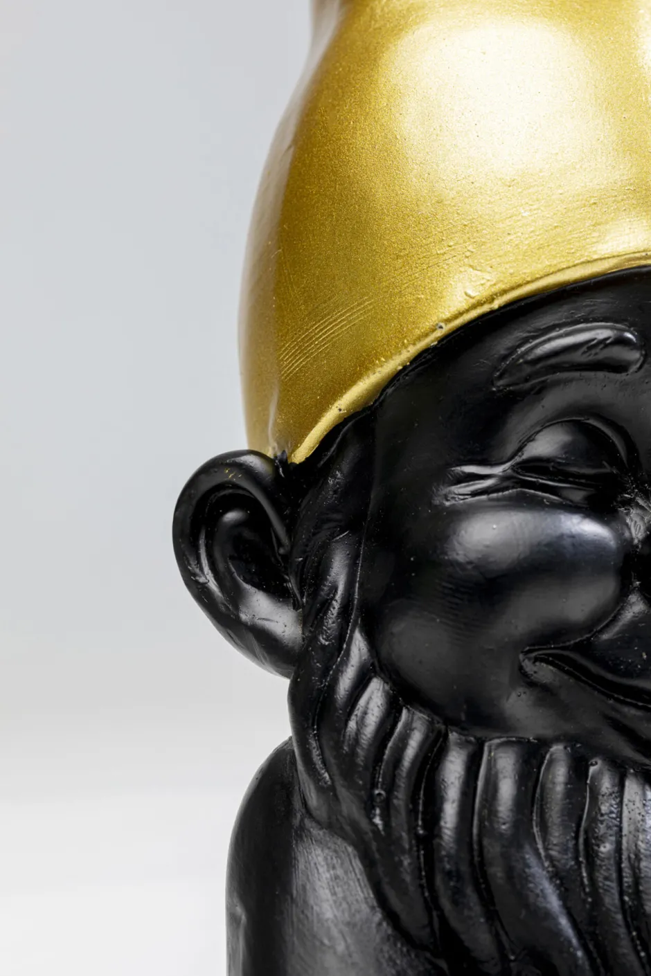 KARE Deko Figur Zwerg Schwarz 21cm